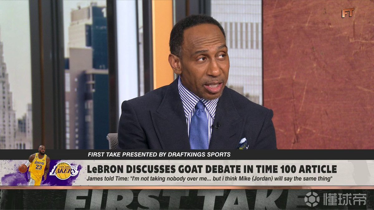 A-史密斯:詹姆斯在谈论谁是GOAT这一方面是真正的GOAT
